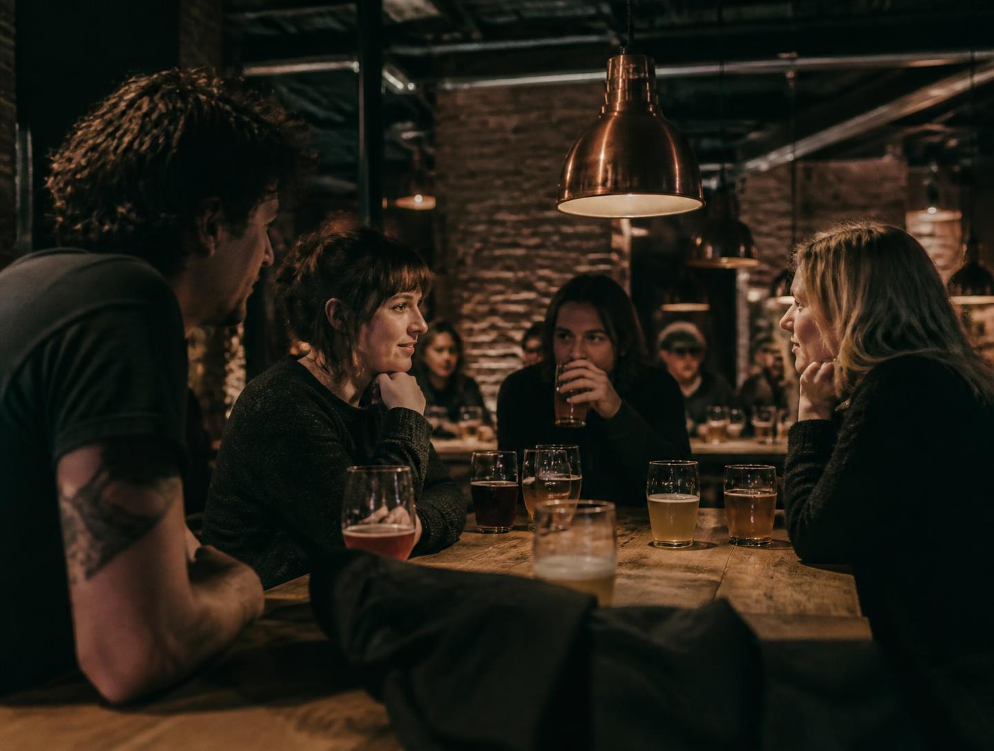 A craft beer gathering in Warsaw